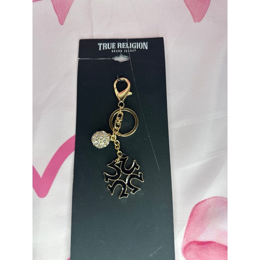 True Religion Bag Charm Keychain